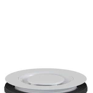 Siphon design pour receveur de douche 90 x 40/50m, couvercle blanc (E90KOB)