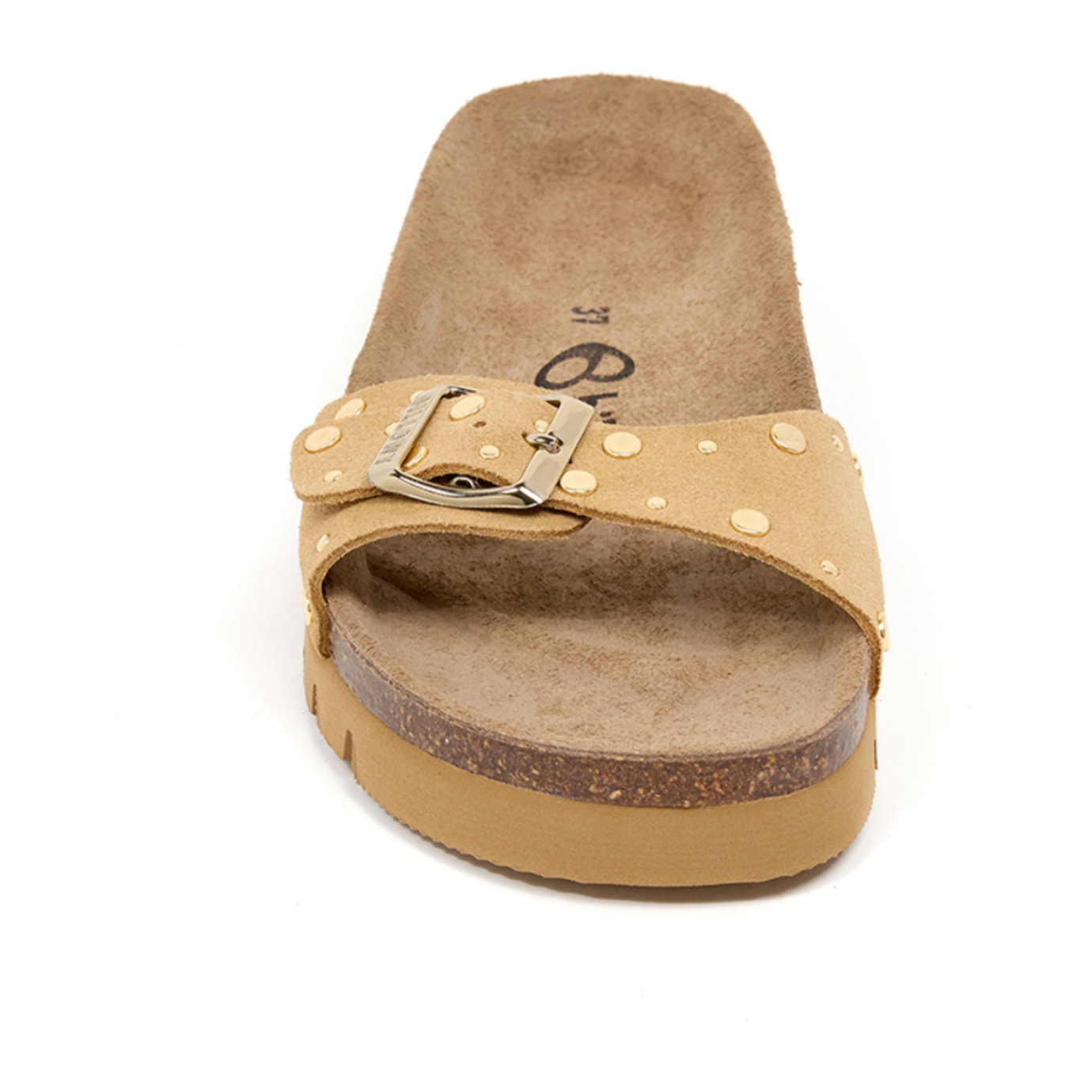 Sandalia Plataforma Marron Mujer BILLOWY MARRON