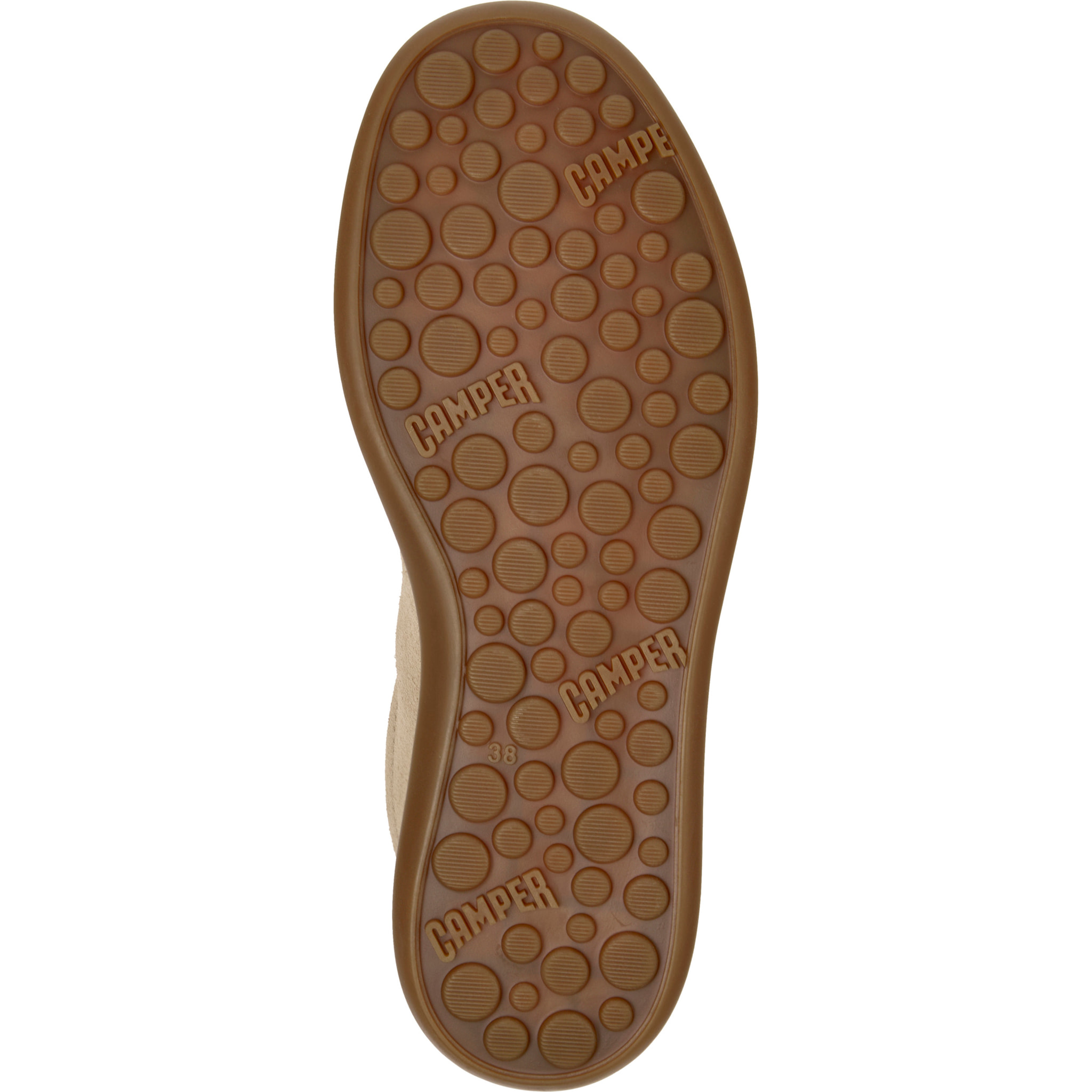 Zapatillas - CAMPER Pelotas Soller - Beige - Piel de ante