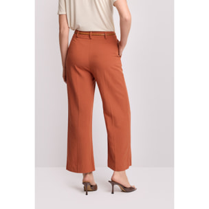 Kocca - Pantaloni fluidi taglio carrot Donna, Tinta unita