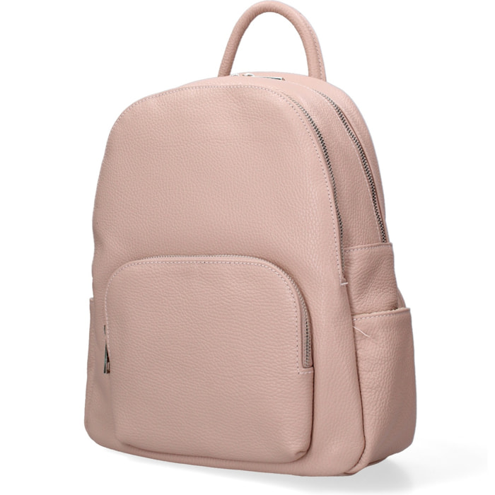 Zaino da donna Made in Italy - Modello Iride Ultra - 100% pelle - 27.0 x 32.0 x 12.0 cm