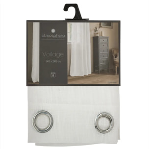 Voilage "Alton" blanc 140x240cm