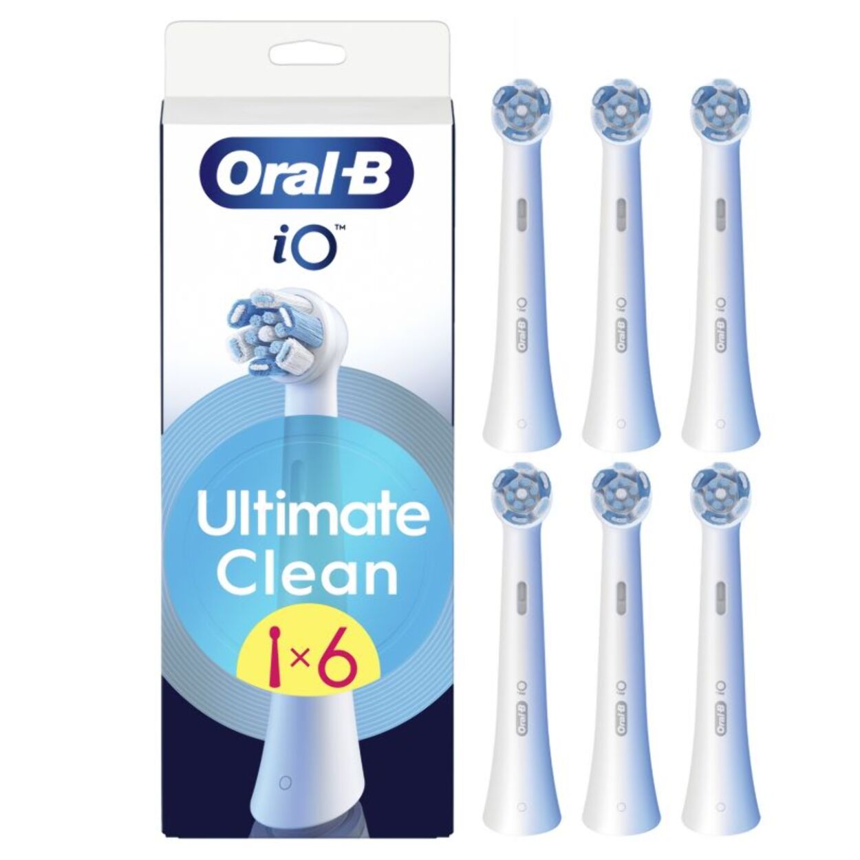 Brossette dentaire ORAL-B x6 Ultimate Clean Blanc