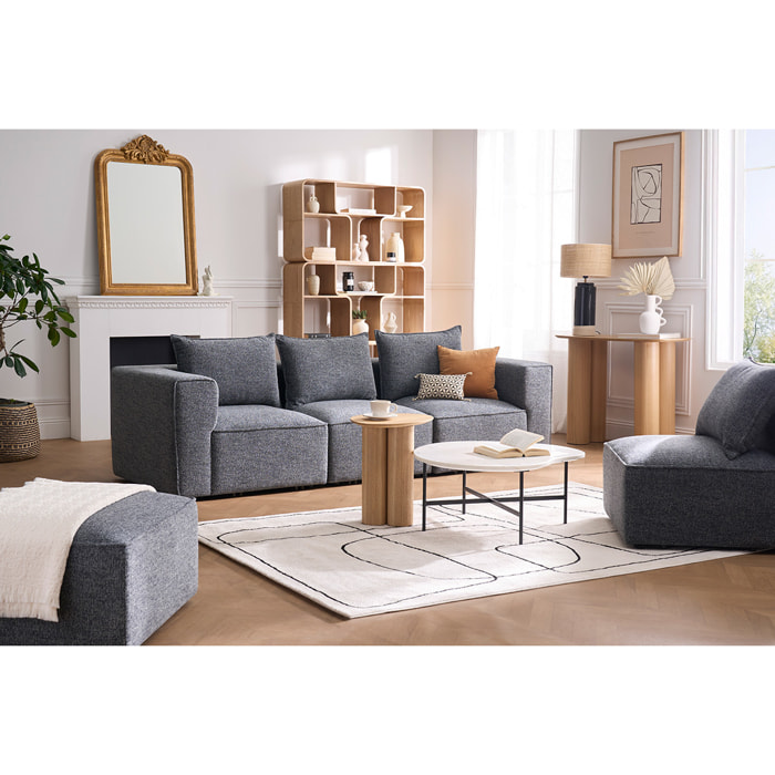 Console design en bois clair L100 cm FOLEEN