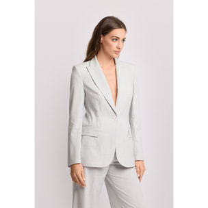 Kocca - Giacca monopetto sartoriale Donna, Tinta unita, Scollo a V