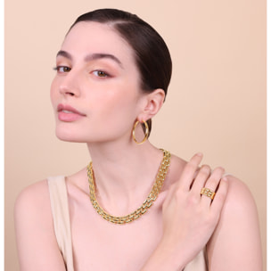 Orecchini a Cerchio Design Classico Diametro 2.5cm