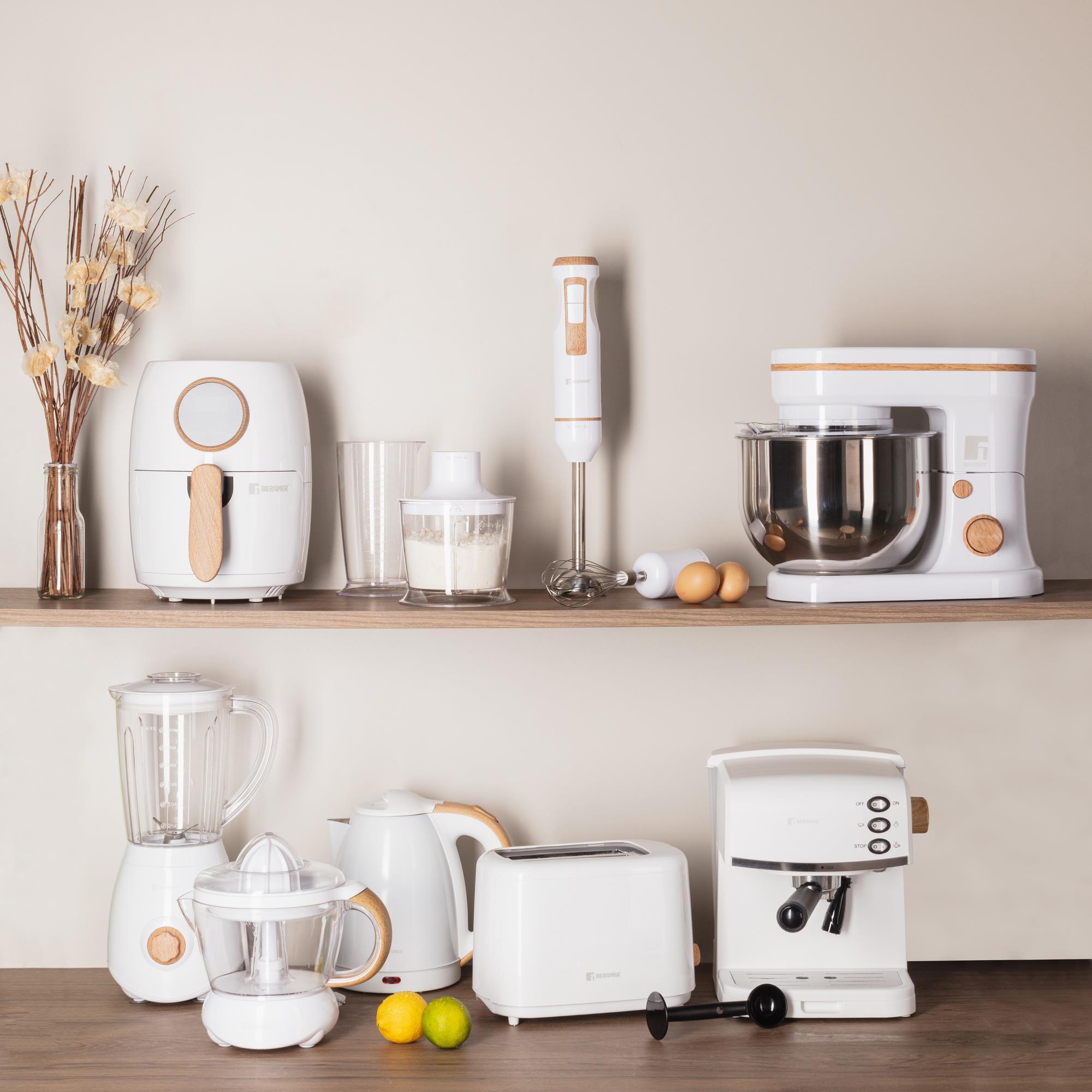 Hervidor Eléctrico 1500-1800W de 1,7L Blanco