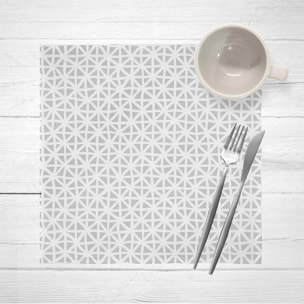 Pack de 2 serviettes 0318-122 100% coton 45x45 cm