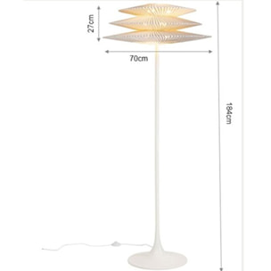 Lampadaire Facile Tre 184cm Kare Design