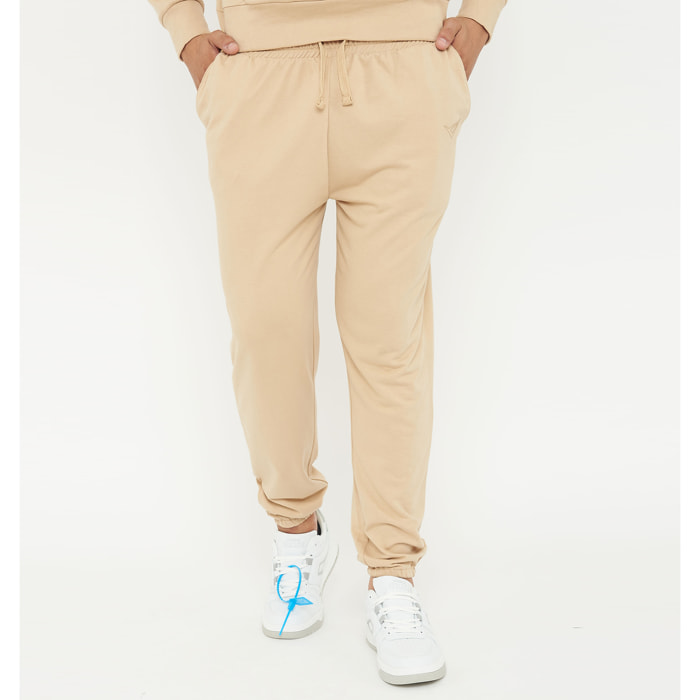 Pantaloni sportivi Unisex F BALLON beige