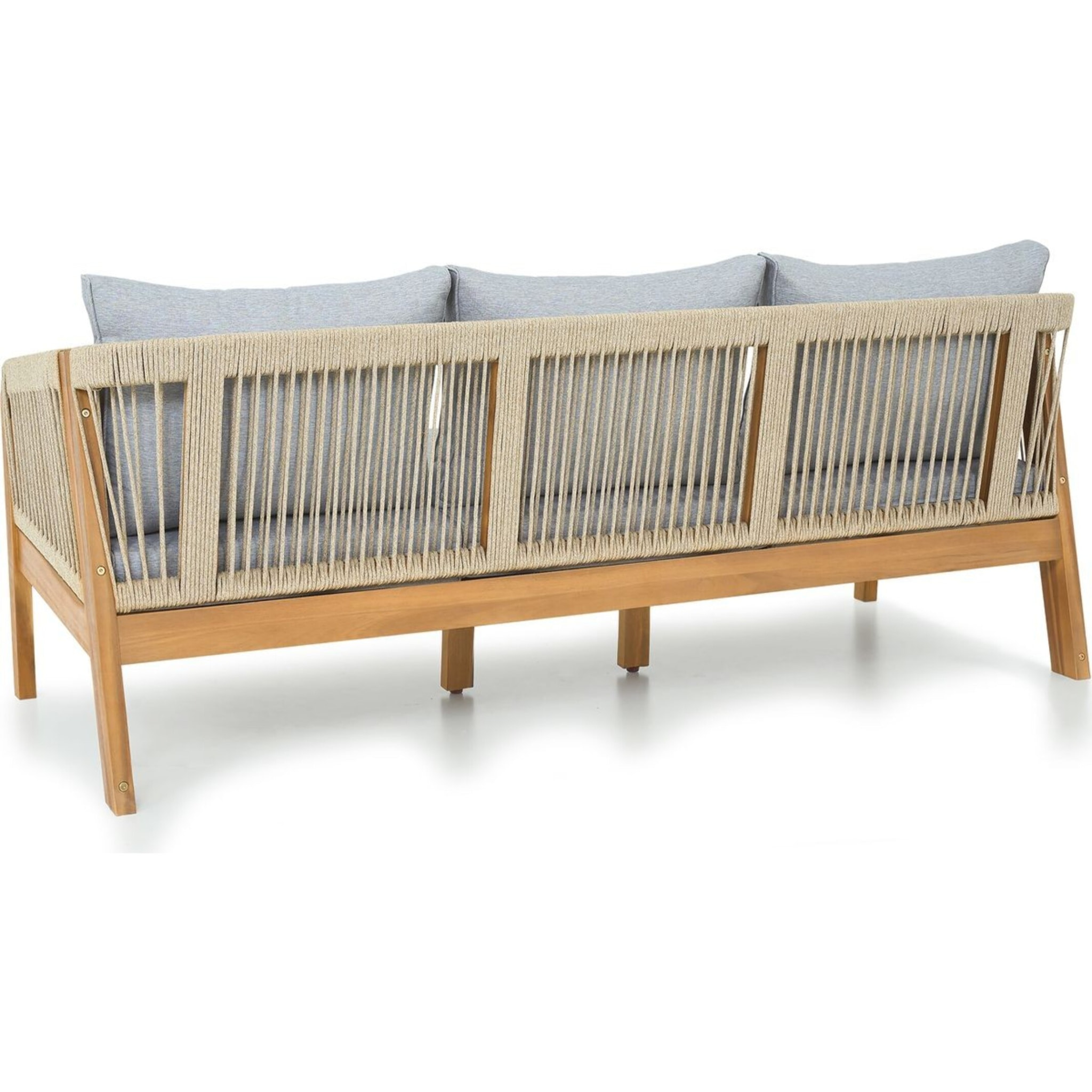 Salon de jardin 6 places en bois FSC - SYMI