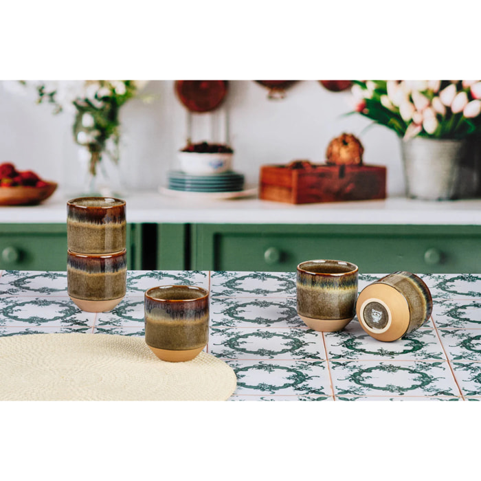 Tasse GENESIS 15cl - 6 pièces - Basalte