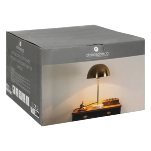 Lampe "Lilio" doré H46cm