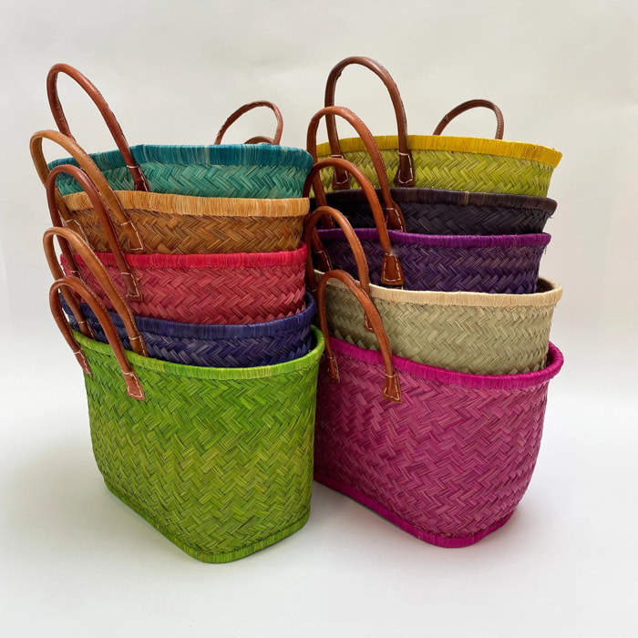 Panier artisanal de Madagascar - Aravola GM Safran