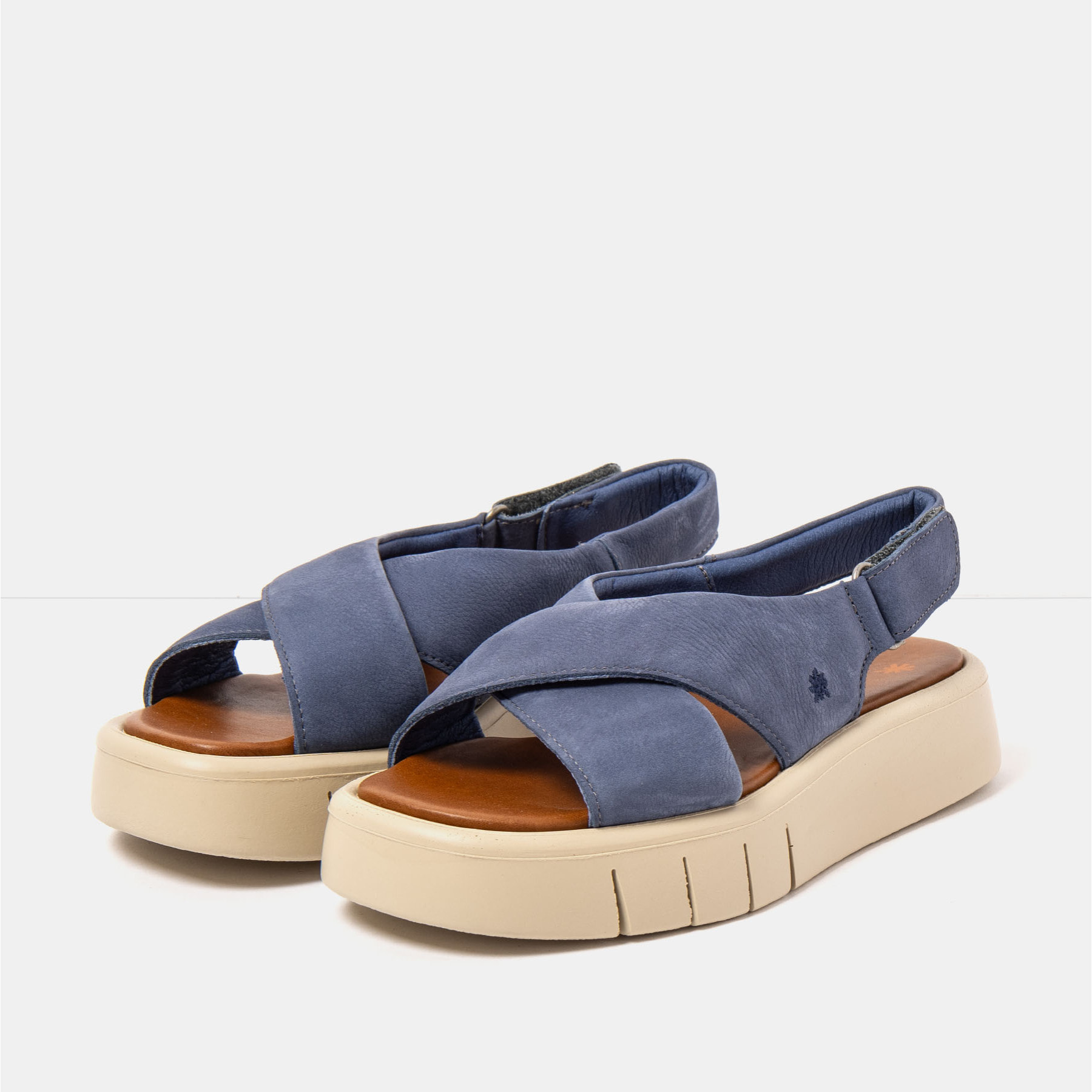 Sandalias 1855 NOBUCK OCEAN/ MALAGA color Ocean