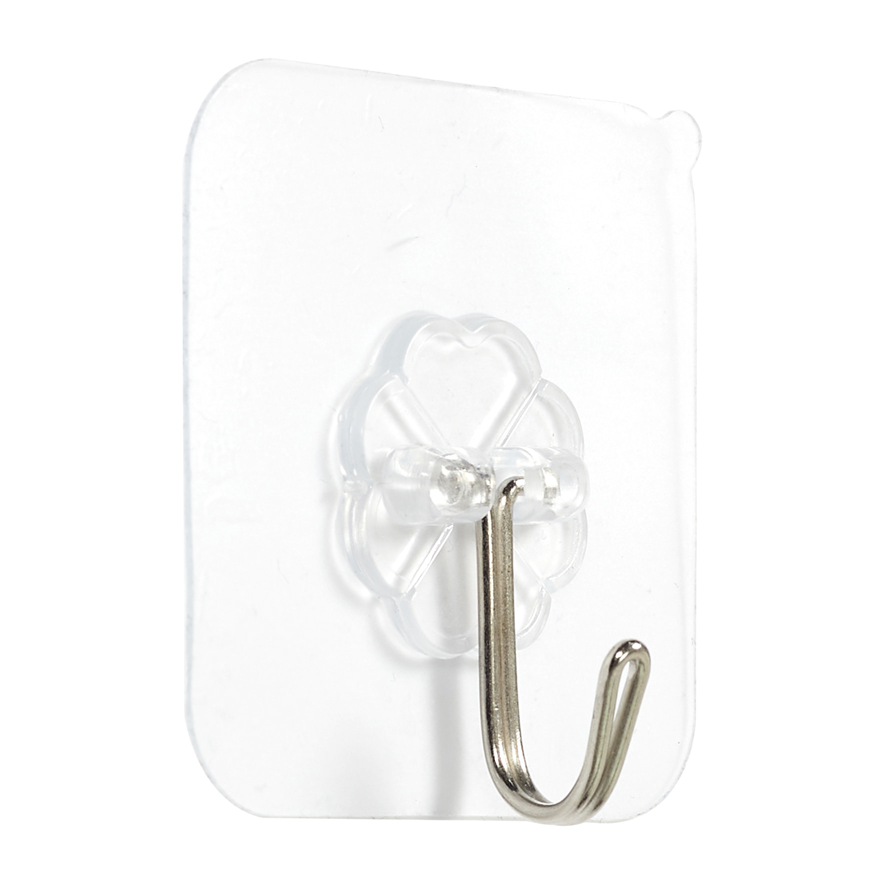 Lot de 10 Crochets Adhésifs - JE CHERCHE UNE IDEE - Repositionnables - Transparent