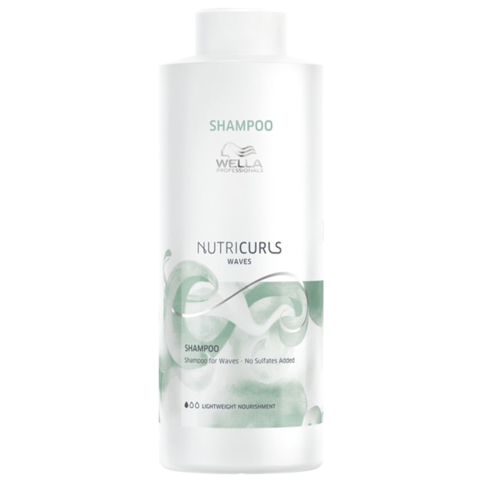 WELLA Nutricurls Waves Shampoo 1000ml