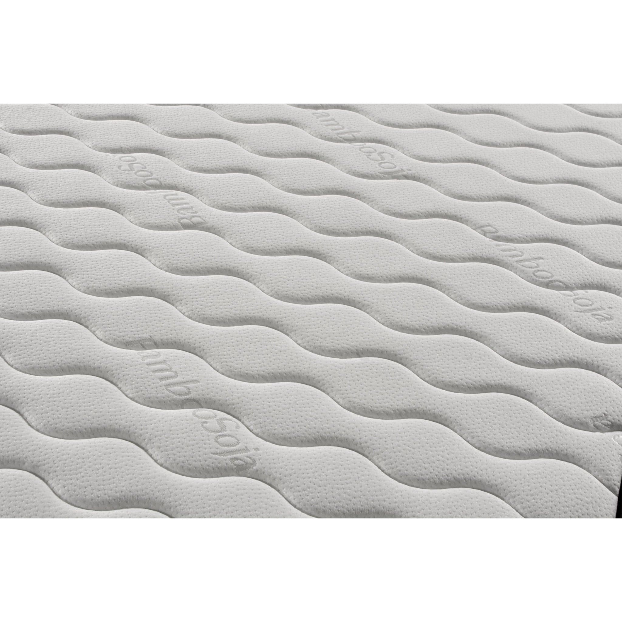Colchón viscoelástico bambú Deluxe - Tejidos Alta Calidad Altura 16 cm Certificados Sanitized y Oeko-Tex