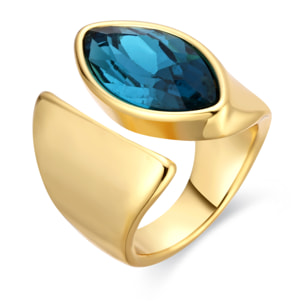 Anillo Seflor acabado oro amarillo 18k