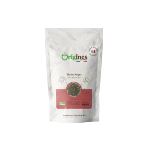 Thé Vert et Blanc Bio Thé des neiges - Chine - Sachet 80g