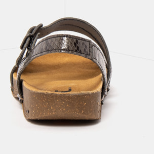 Sandalias 1045S SNAKE GREY/ I BREATHE color Grey