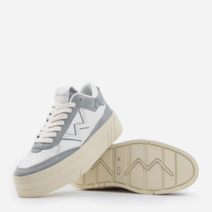 Zapatillas deportivas  -  RIVER ACERO  - Multicolor - 4.5 cm