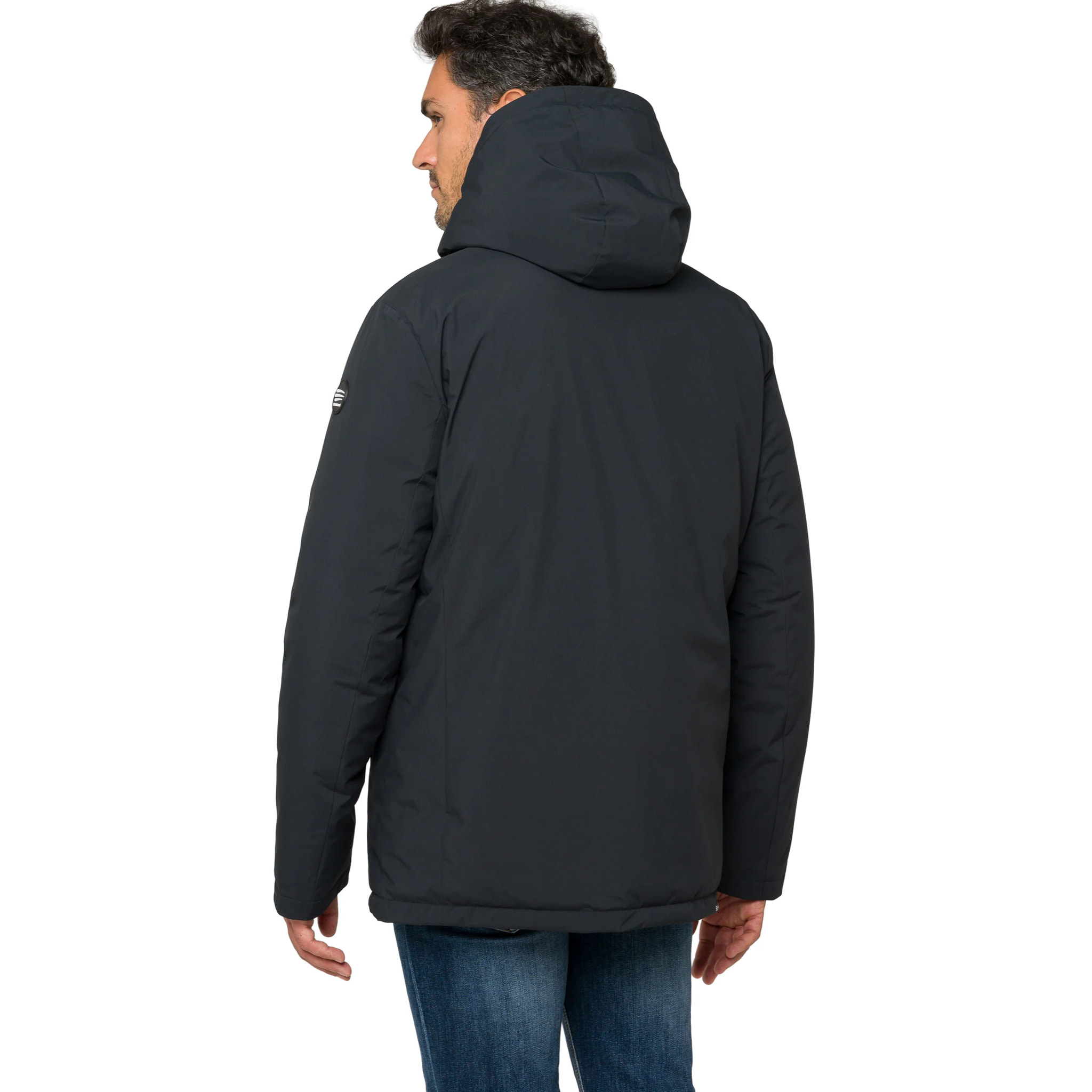Parka POKHARA acolchada impermeable Negro
