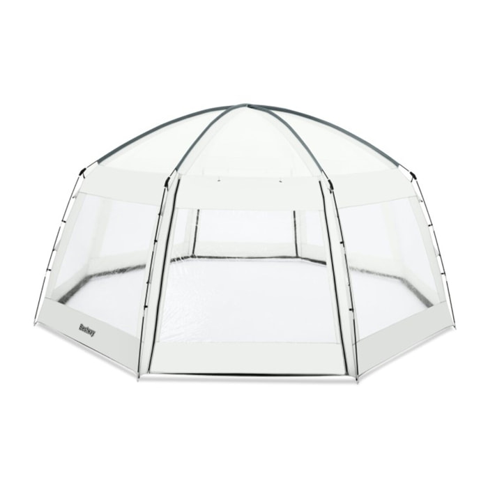 Bestway Dôme de protection pour piscine hors-sol ronde - jusqu'à ø4.88 m