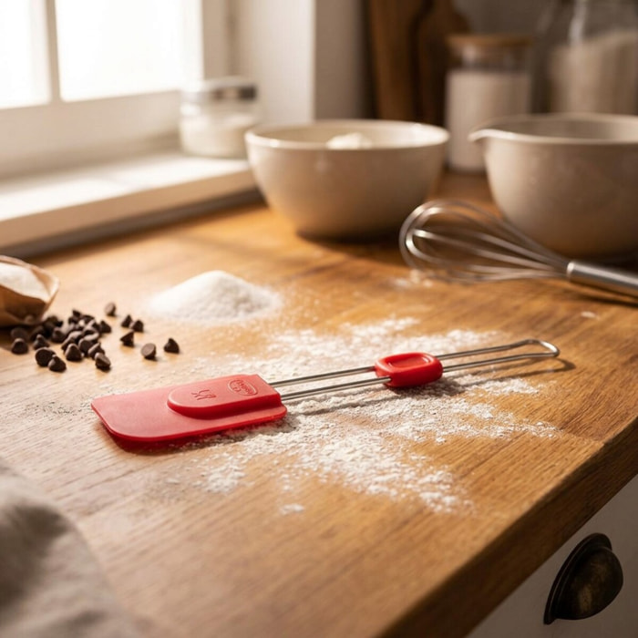 Spatule de pâtisserie en silicone 26,5 cm Dr.Oetker Flexxibel Love
