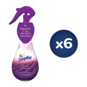 Pack de 6 - Spray Soupline 3D Lavande - 250 ml