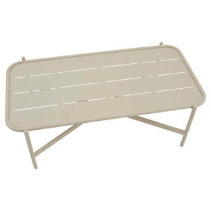 Salon de jardin Solani 4 places argile