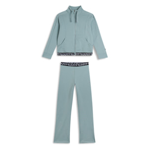 Tuta Bambina zip e collo alto con bande jacquard FREDDY