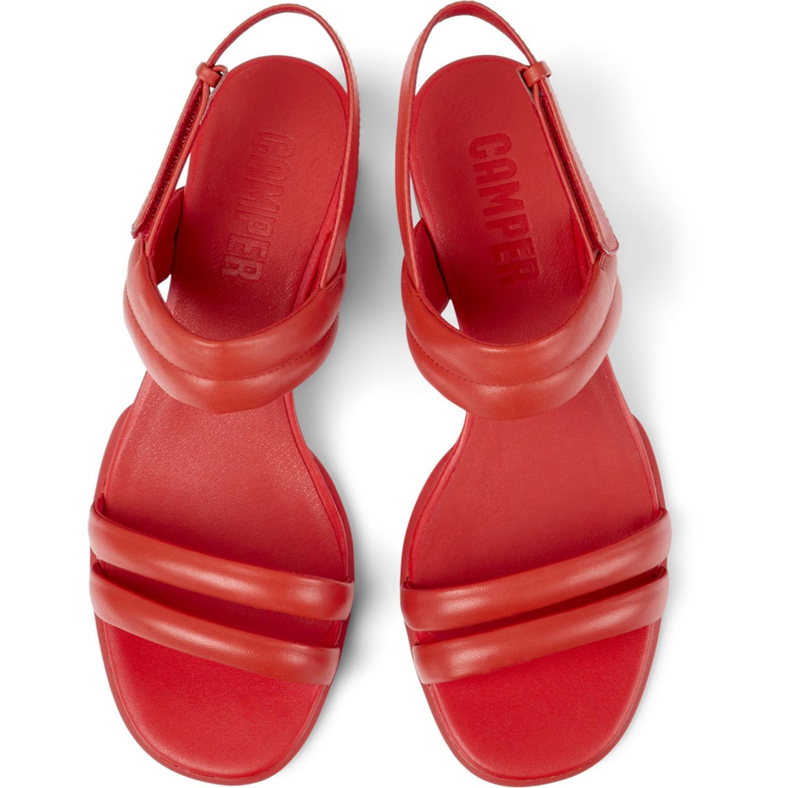 CAMPER Katie Sandal - Sandalias Mujer Rojo