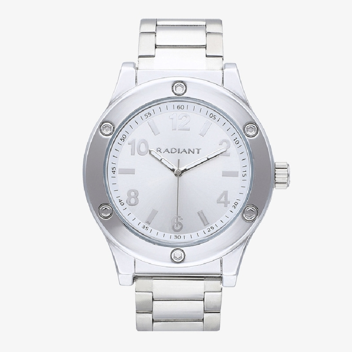 Reloj Radiant RA667201 Hombre Analogico Cuarzo con Correa de Acero inoxidable