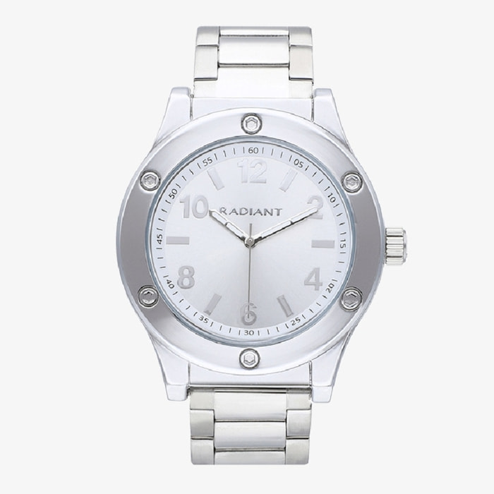 Reloj Radiant RA667201 Hombre Analogico Cuarzo con Correa de Acero inoxidable