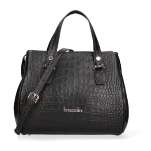 Borsa a mano  da donna In Vera pelle Made in Italy 34x22x14 cm