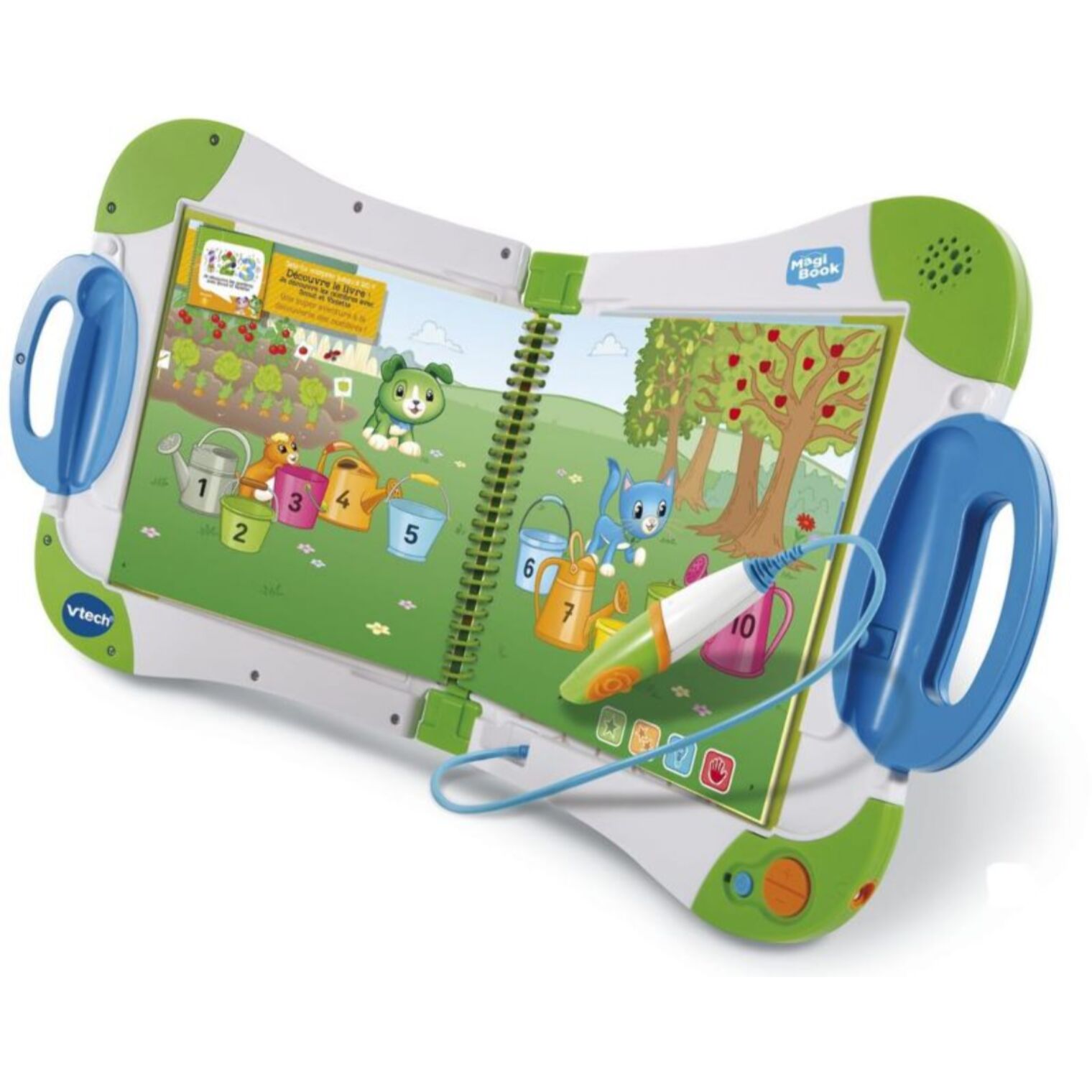 Lecteur interactif VTECH MagiBook Starter pack vert