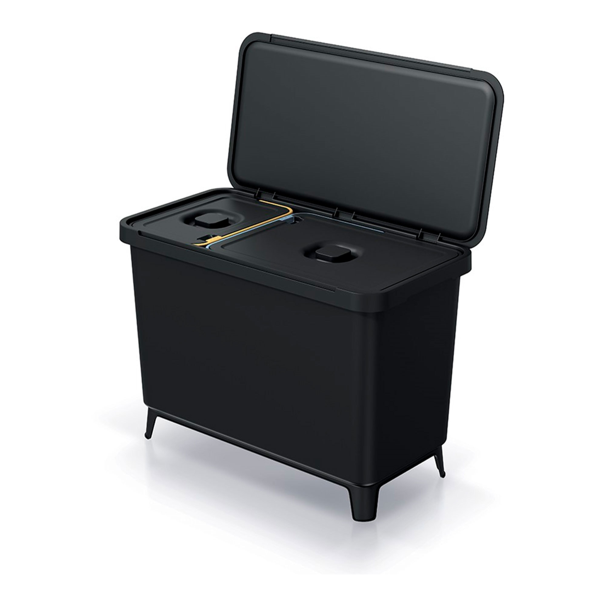 Sistema de clasificación de reciclaje1x10l + 1x23l keden