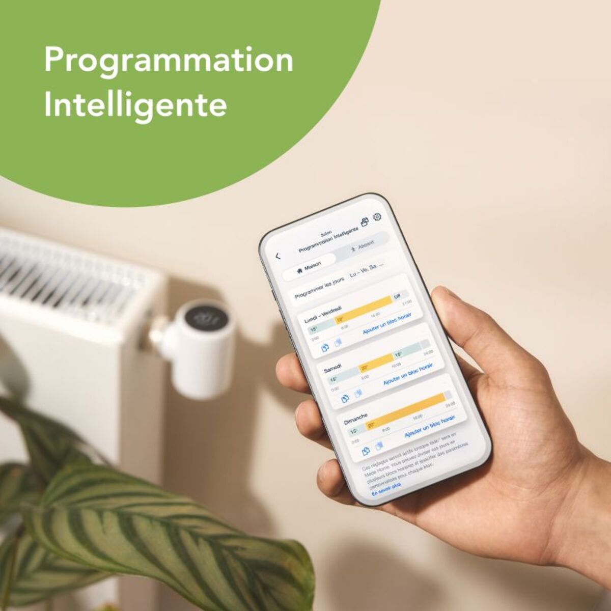 Tête thermostatique connectée TADO Quattro Pack X