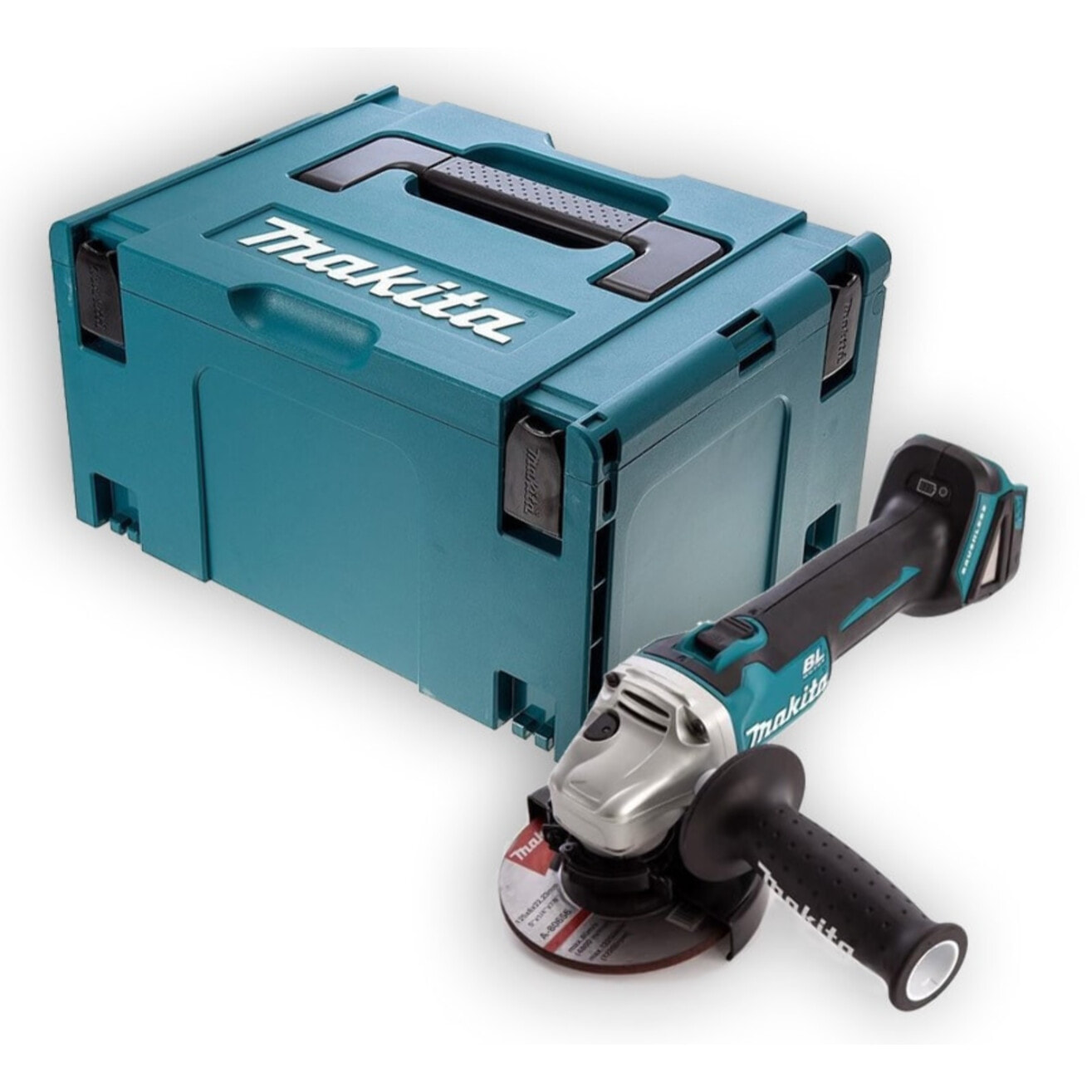 Meuleuse Ø 125 mm 18V LXT - MAKITA - Sans batterie, ni chargeur - MakPac - DGA506ZJ