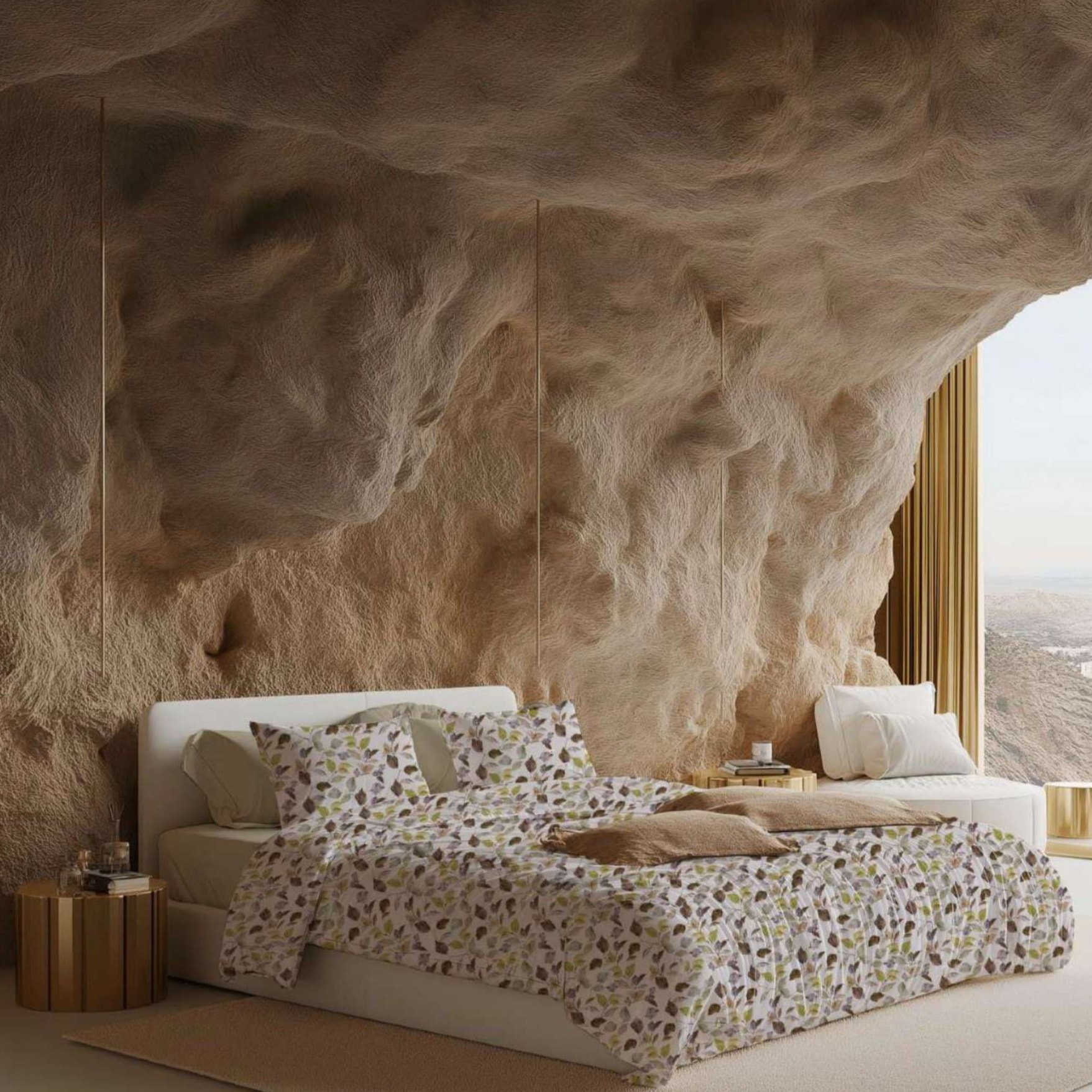 COTONE EGIZIANO Completo letto Etherea in Percalle