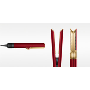 Lisseur-sécheuse Dyson Airstrait™ Rouge Velours/Or