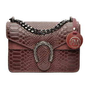 Borsa a tracolla Roberta M Bordeaux