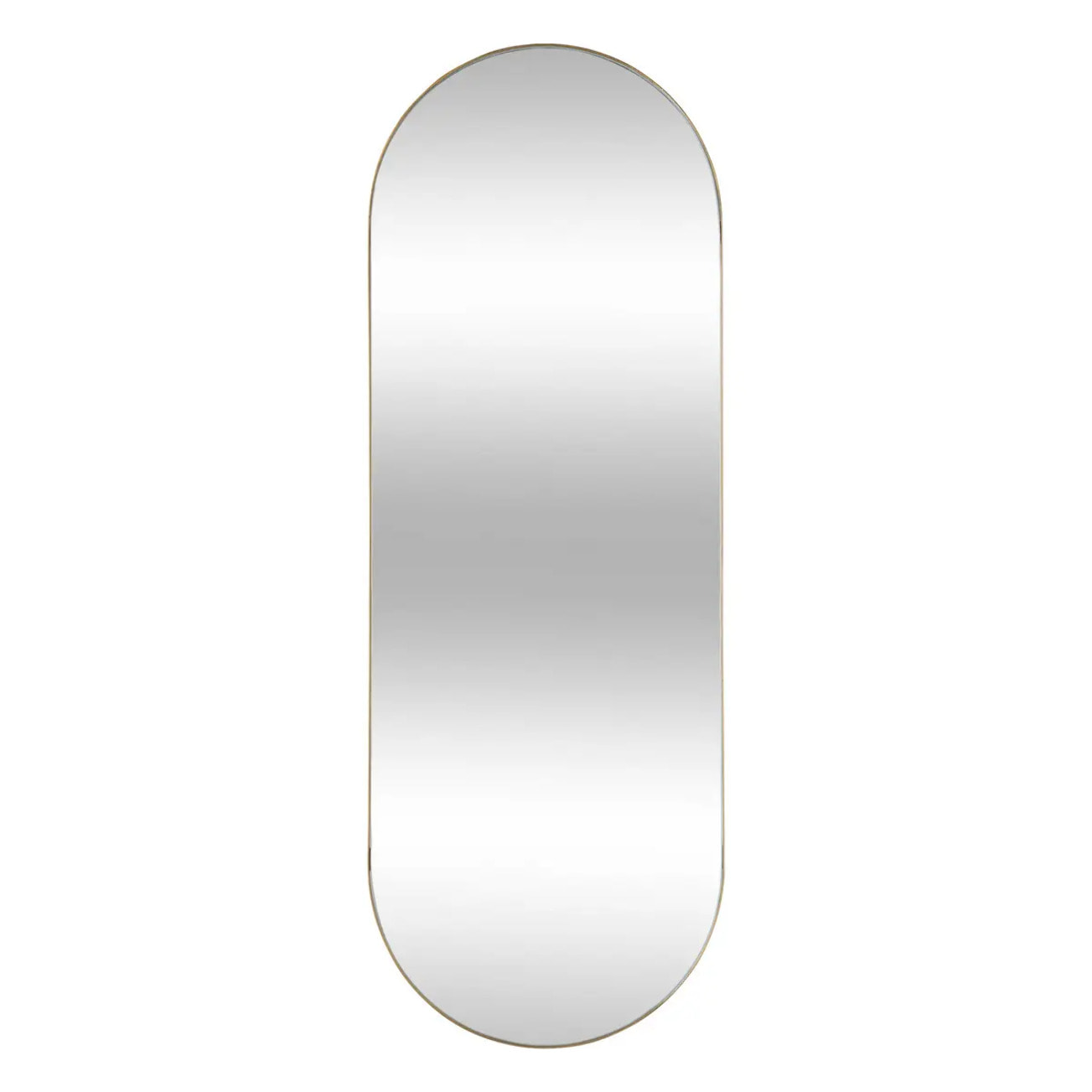 Miroir "Selena" en métal H112cm doré
