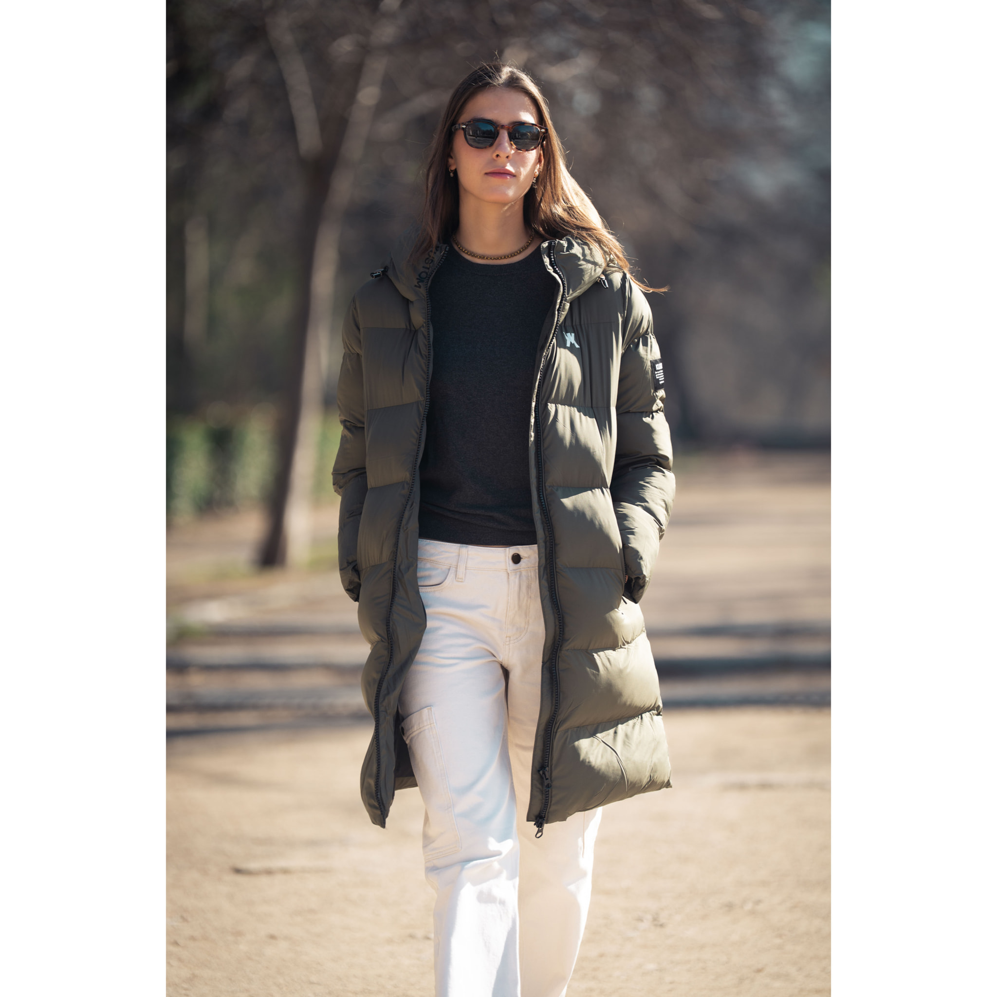 Chaqueta para mujer KUSTOM URBS-3W - Caqui