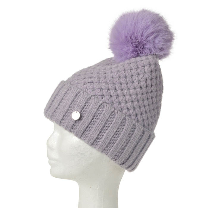 CAPPELLO DONNA PON PON GLICINE