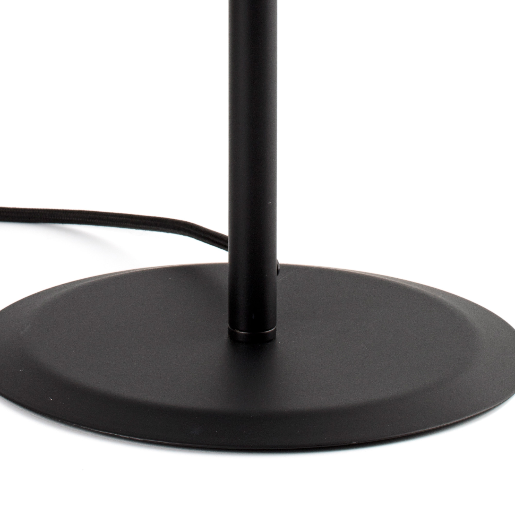 CONGA Lampada da tavolo nera/nera