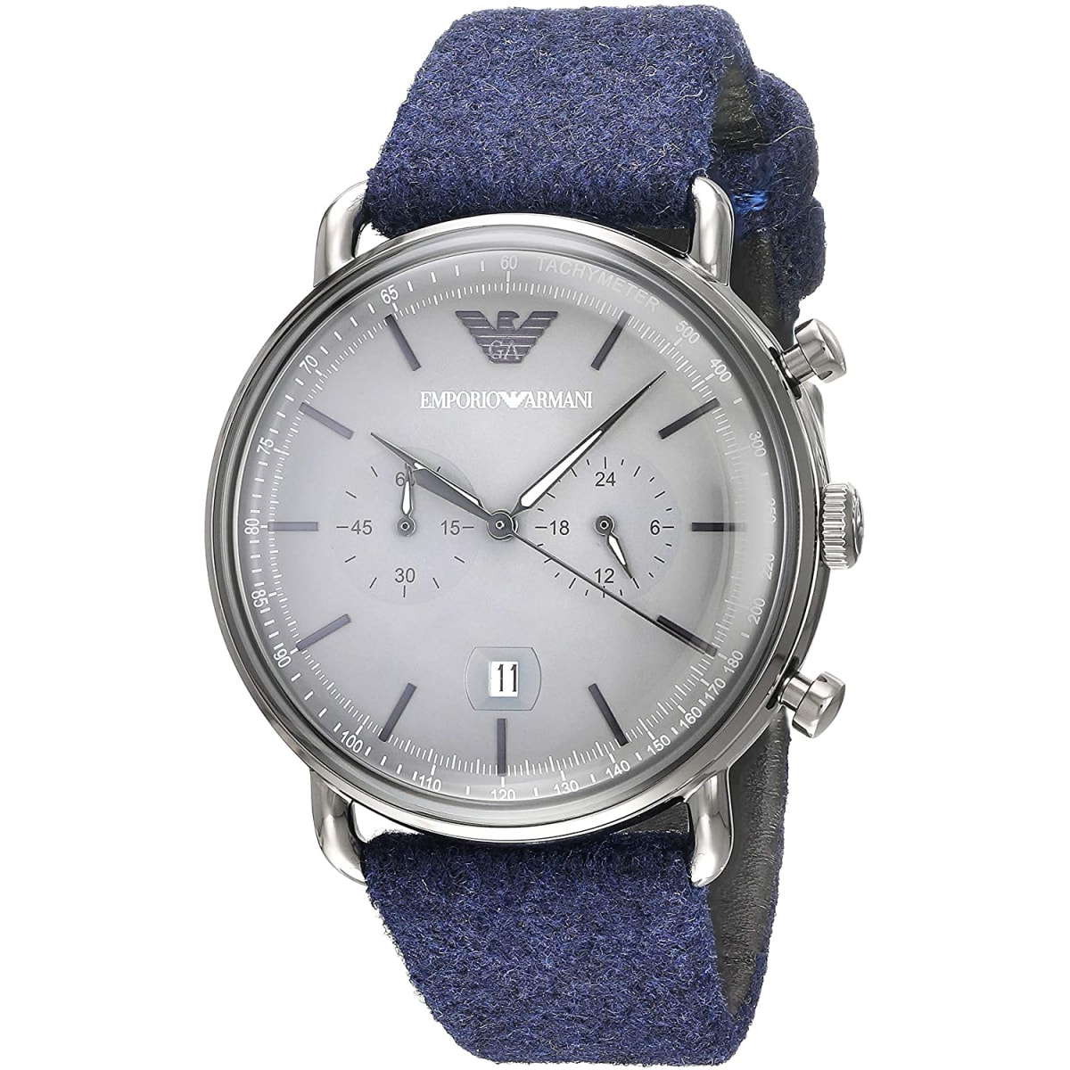 Reloj Armani AR11144 Hombre Analogico Cuarzo con Correa de Cuero