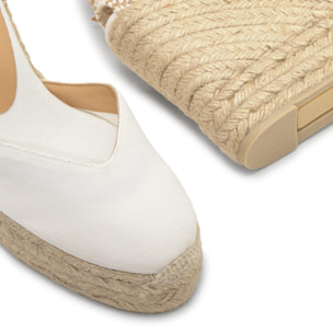 Alpargata Chiarita cuña de yute 11cm doble plataforma