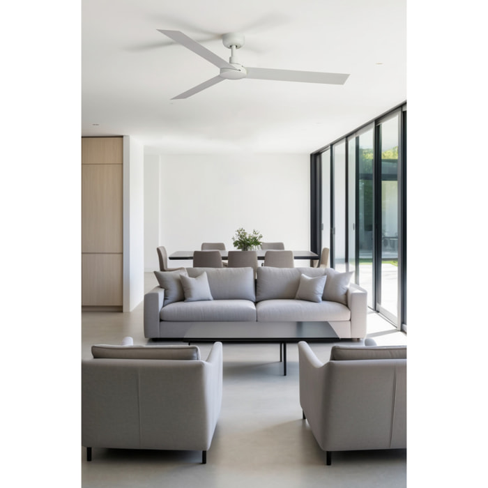 CRUISER XL Ventilateur de plafond blanc TUYA